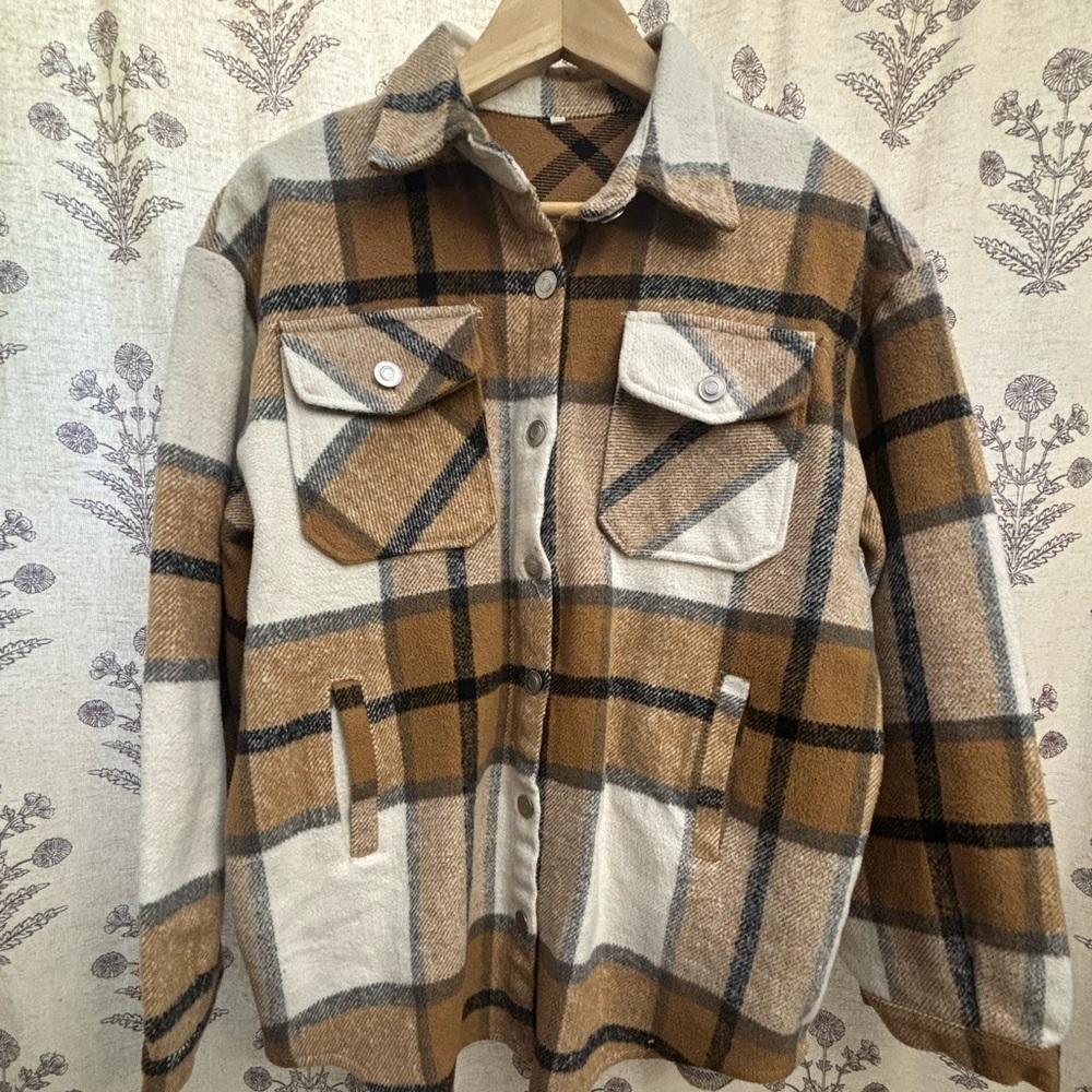 Plaid Flannel Shacket